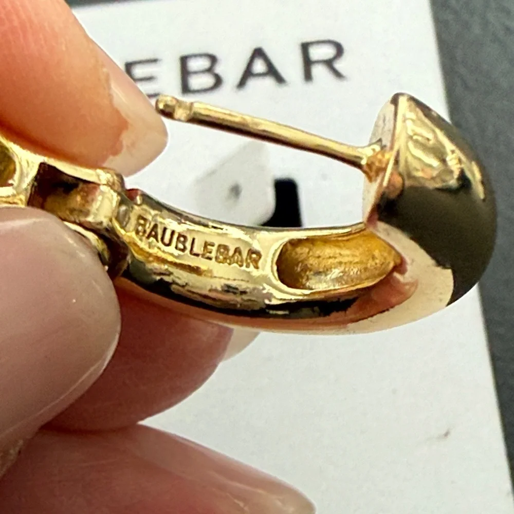 Baublebar NEW Marley Huggie Hoop Earrings